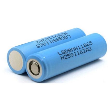 Комплект 2 шт. аккумуляторных батарей LG HG2 18650 3000mAh.