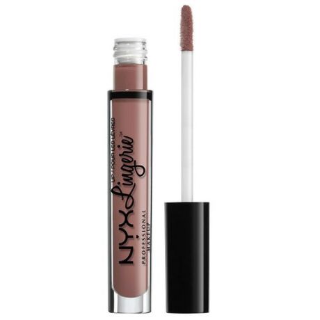 NYX professional makeup жидкая губная помада Lip Lingerie Lipstick Matte, оттенок Cashmere Silk 18