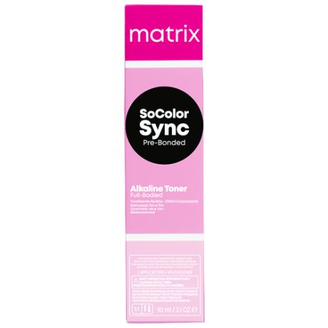 Matrix SoColor Sync Pre-Bonded Натуральные оттенки, 8G светлый блондин золотистый, 90 мл