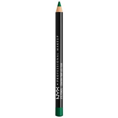 NYX professional makeup Карандаш для глаз Slim Eye Pencil, оттенок Black Shimmer 940