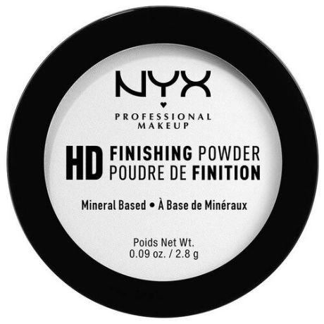 NYX professional makeup пудра High Definition компактная Finishing Powder Mini BANANA 02