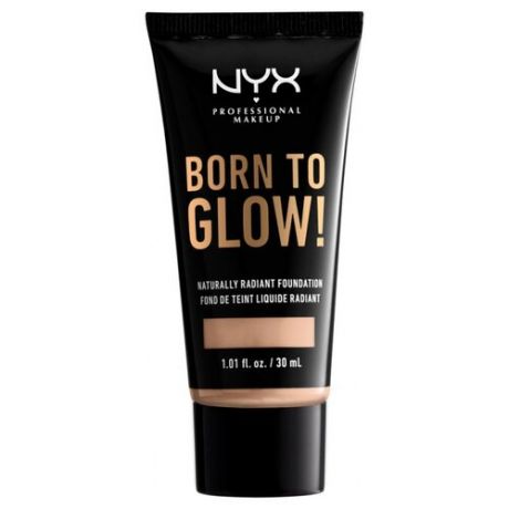NYX professional makeup Тональный крем Born to glow!, 30 мл, оттенок: Light Porcelain