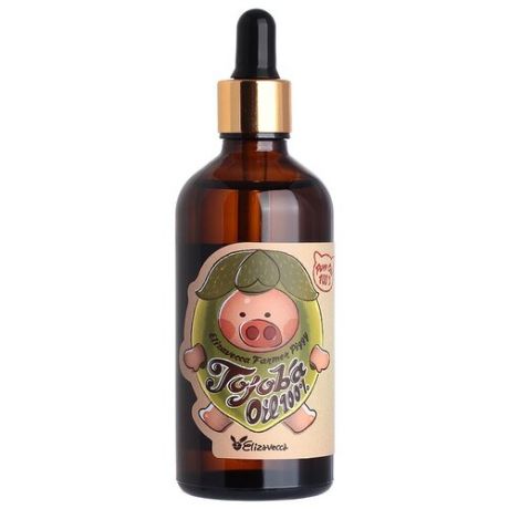 Elizavecca Масло для лица, тела и волос с жожоба - Farmer piggy jojoba Oil 100%, 100мл