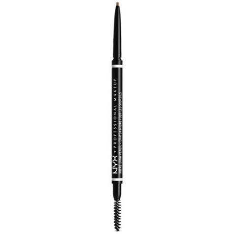 NYX professional makeup Карандаш для бровей Micro Brow Pencil, оттенок ash brown 05