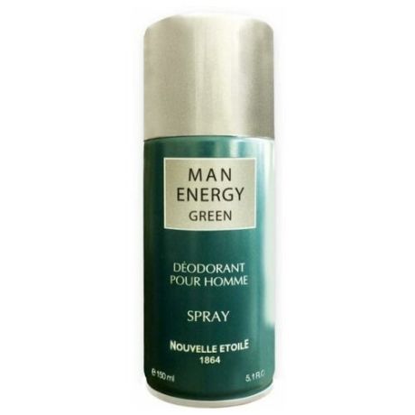 Дезодорант (deodorant) Новая Заря men (deo) Man Energy Green Дезодорант 150 мл. (мэн Энержи Green)