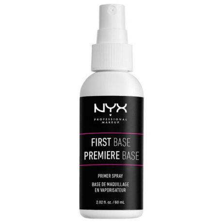 NYX professional makeup Праймер для лица First Base Primer Spray, 60 мл, прозрачный