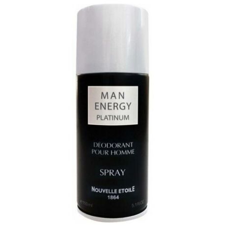 Дезодорант (deodorant) Новая Заря men (deo) Man Energy Platinum Дезодорант 150 мл. (мэн Энерджи Platinum)