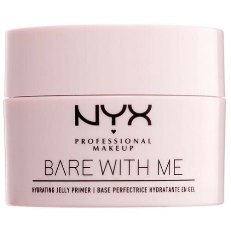 NYX professional makeup Праймер для лица Bare With Me Hydrating Jelly Primer, 40 г, прозрачный