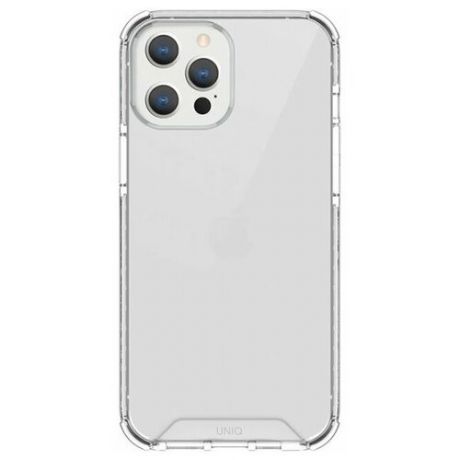 Пластиковый чехол-накладка для iPhone 12 Pro Max Uniq Combat, прозрачный/clear (IP6.7HYB(2020)-COMCLR)