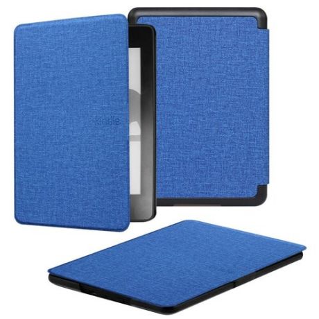 Чехол-обложка Fabric Premium для Amazon Kindle Paperwhite 5 2021 (синий)