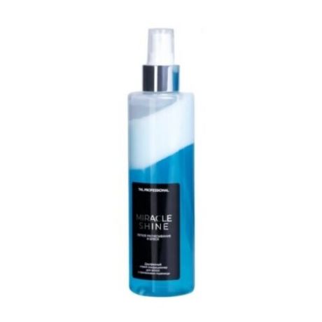 TNL Professional спрей-кондиционер Miracle Shine 2 in 1 двухфазный для легкого расчесывания и блеска волос, 500 мл