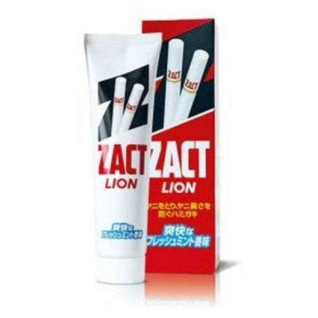 Зубная паста "Zact" для устранения никотинового налета и запаха табака, 150 г