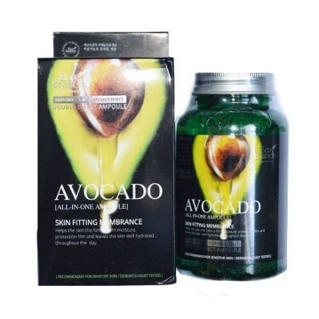 Ампульная сыворотка для лица с экстрактом авокадо Eco Branch Avocado Ampoule All-In-One,250 мл