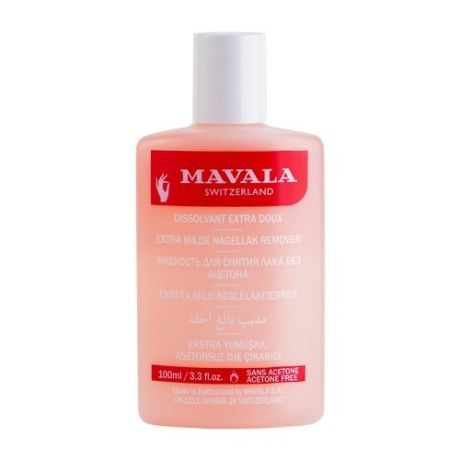 Жидкость для снятия лака MAVALA Pink без ацетона, 100 мл