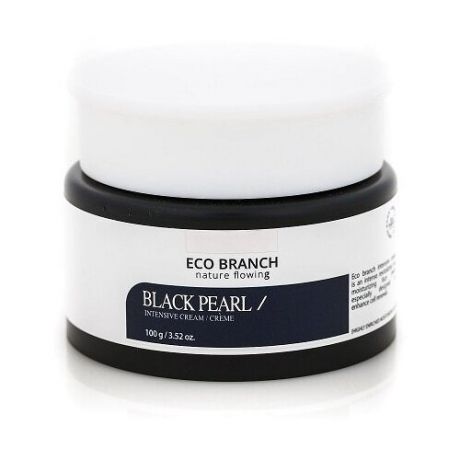 Крем для лица с черным жемчугом Eco branch Intensive Black Pearl cream 100 g