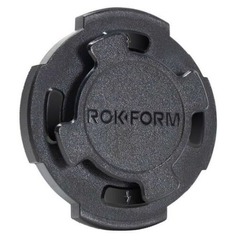 Адаптер Rokform RokLock с поворотным замком ROCKLOCK®. Совместим с любым держателем PopSockets. Материал: поликарбонат. Цвет: черный.