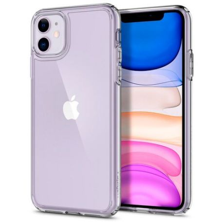 Защитный чехол Spigen Ultra Hybrid для iPhone 11 Crystal Clear