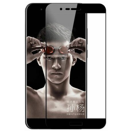Защитное стекло на Huawei Honor 8 Pro/Honor V9, Silk Screen 2.5D, черный