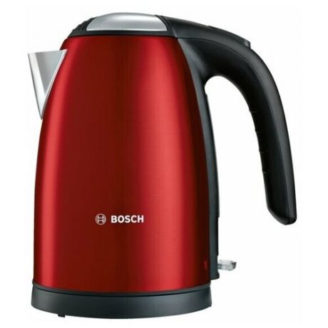 Чайник Bosch TWK7804, красный металлик