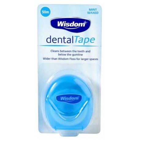 Wisdom Dental Tape Зубная стоматологическая лента, 50 мл