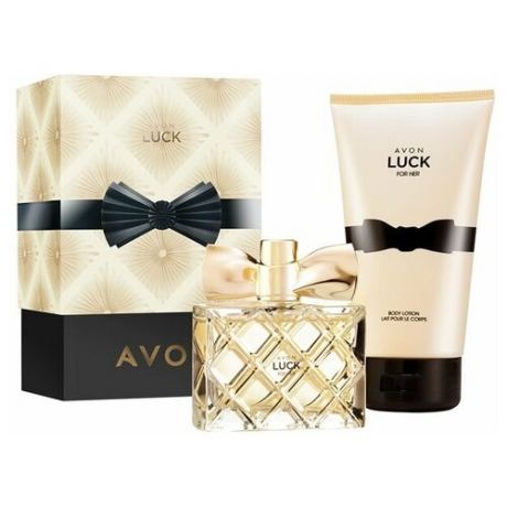 Парфюмерно-косметический набор "Avon Luck для нее