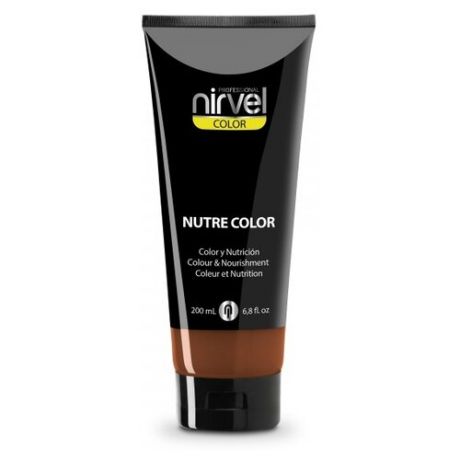 Nirvel Nutre Color Гель-маска для волос оранжевый, 200 мл