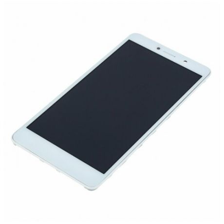 Дисплей для Huawei Honor 6X (BLN-L21) / GR5 (2017) (BLL-L23) (в сборе с тачскрином) в рамке, белый