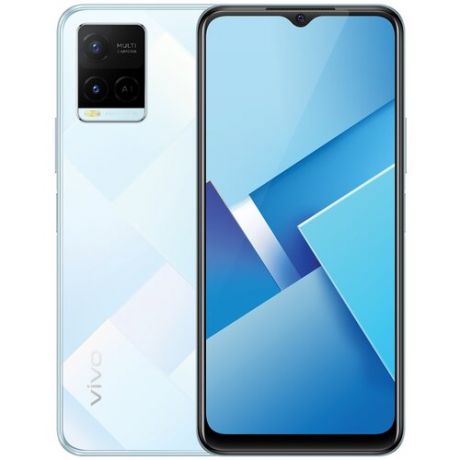 Смартфон vivo Y21 4/64 ГБ, Бриллиантовое сияние