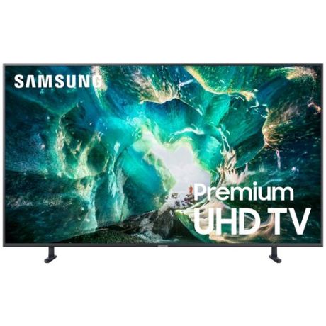 55" Телевизор Samsung UE55RU8000U LED, HDR (2019), серый титан