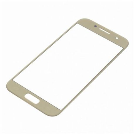 Стекло модуля + OCA для Samsung A320 Galaxy A3 (2017), золото