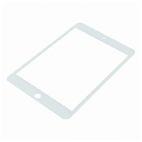 Стекло модуля для Apple iPad mini 4, белый