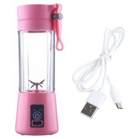 Блендер портативный USB (розовый)