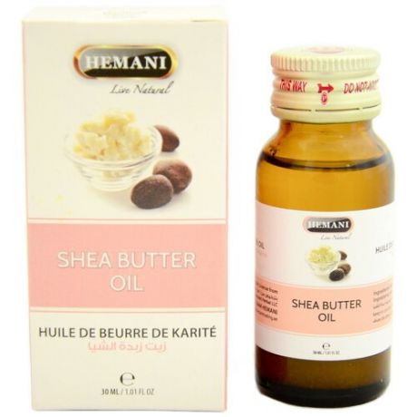 Масло "Hemani" Shea Butter Oil 30 мл. (масло ши)