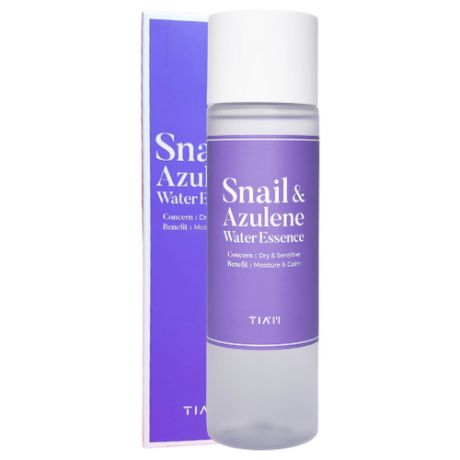 TIAM Snail & Azulene Water Essence - Эссенция с муцином улитки и азуленом