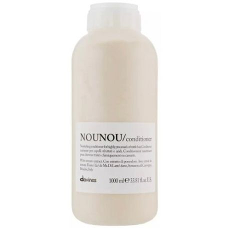 NOUNOU/conditioner - питательный кондиционер, облегчающий расчёсывание волос