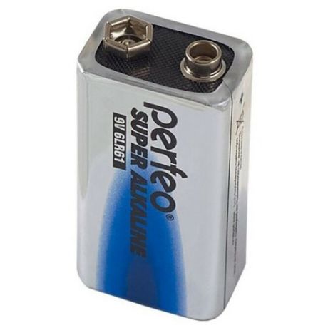 Батарейка крона щелочная Perfeo 6LR61/1SH Super Alkaline 1 шт