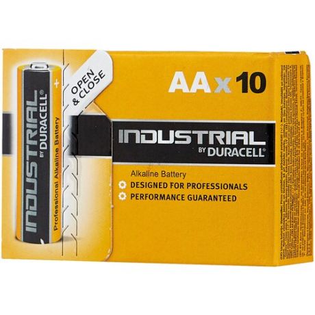 Батарейка Duracell Industrial AA, 10 шт.