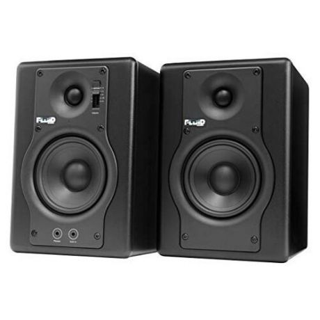 Fluid Audio F4 пара студийных мониторов, цвет черный