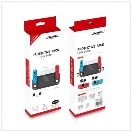 Набор аксессуаров Protective Pack DOBE для Nintendo Switch