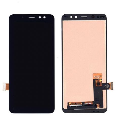 Модуль (матрица + тачскрин) для Samsung Galaxy A8 (2018) SM-A530F (TFT) черный