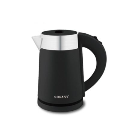 Чайник электрический SOKANY Water Kettle, 1200 Вт, 1л / автоматическое выключение / цвет: Черный