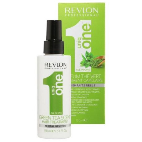 Несмываемая маска-спрей для волос с ароматом зеленого чая ,Revlon Professional Ревлон , 150мл