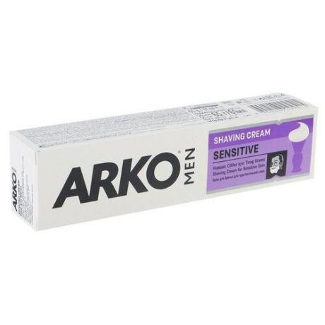 Крем для бритья Arko Men Sensitive, 65 мл