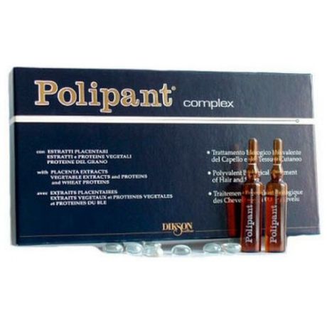 Polipant Полипант Complex Ампулы для лечения и ухода за кожей головы , 12*10 мл,
