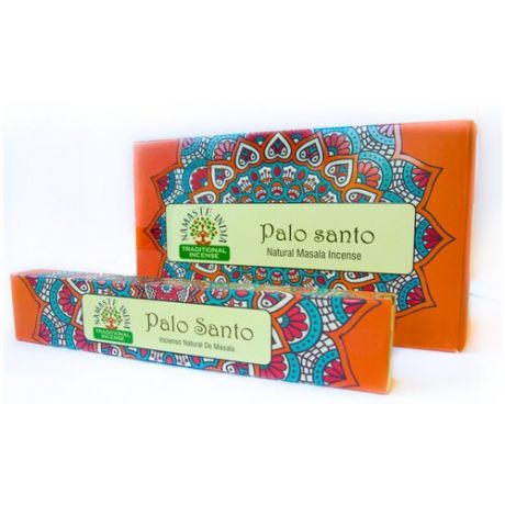 Ароматические палочки Пало Санто, Palo Santo, Orkay, натуральные индийские благовония. Бокс-12 упаковок