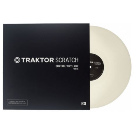 Native Instruments Traktor Scratch Pro Control Vinyl White Mk2