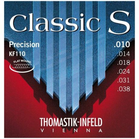 Thomastik Kf110 струны для акустической гитары, сталь/медь, сталь, никель, 10-38