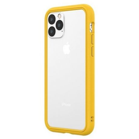 Чехол-бампер RhinoShield желтый для Apple iPhone 11 Pro с защитой от падений с 3.5 м