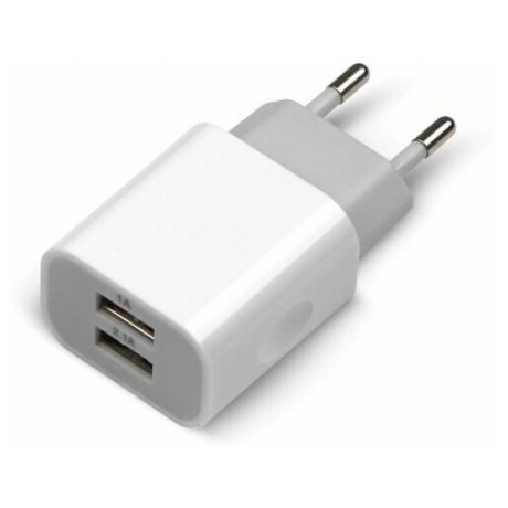 Универсальное зарядное устройство от сети 220В UC- Z14 (2 USB- портa, 2.1А) Цвет - белый