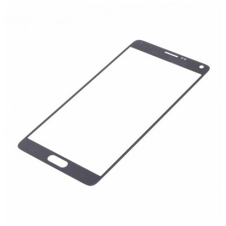 Стекло модуля для Samsung N910 Galaxy Note 4, серый AAA